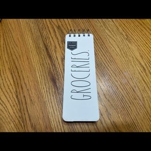 Rae Dunn Groceries 150 sheet Notepad